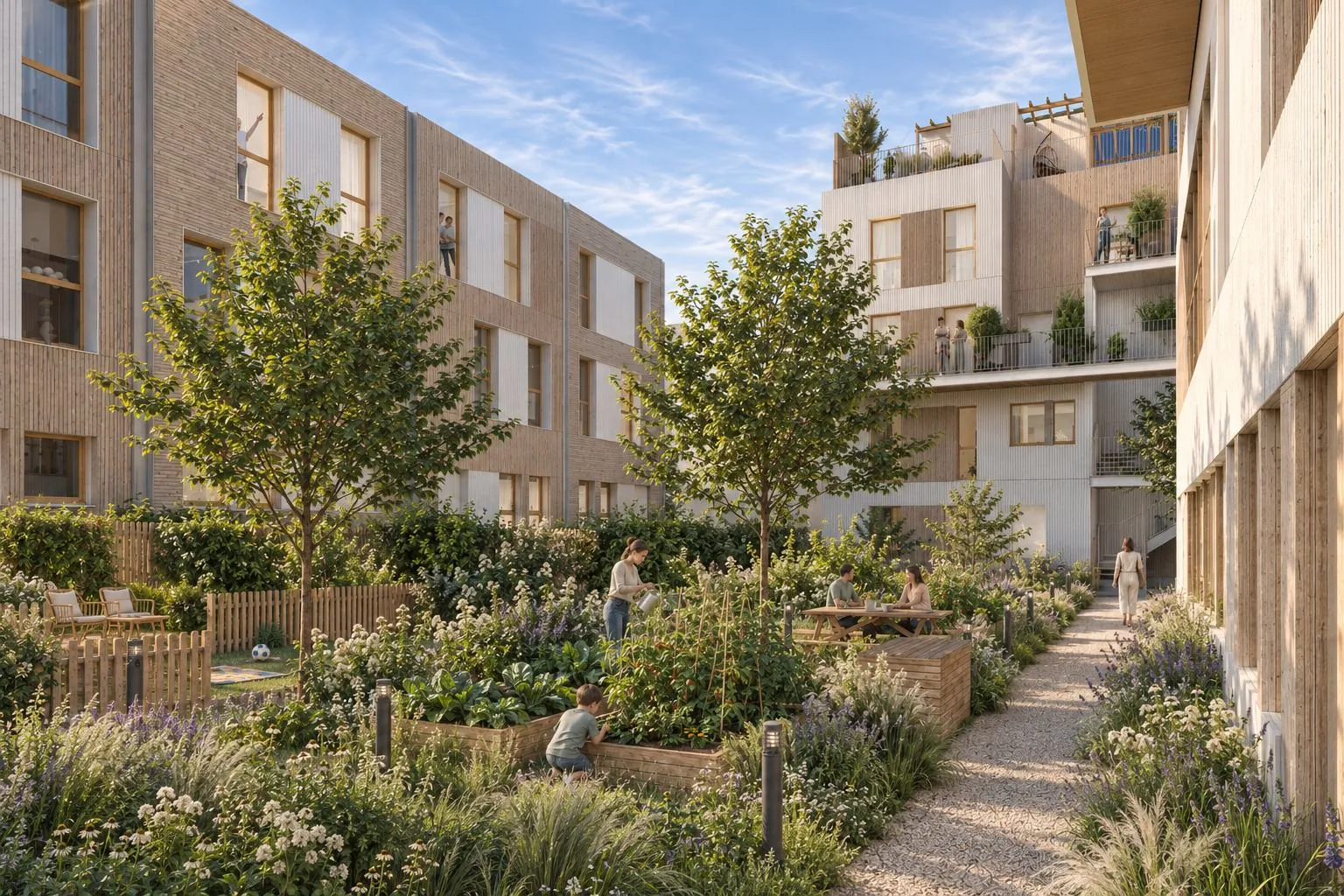 Le Jardin des Coutures, jardin, Bagnolet