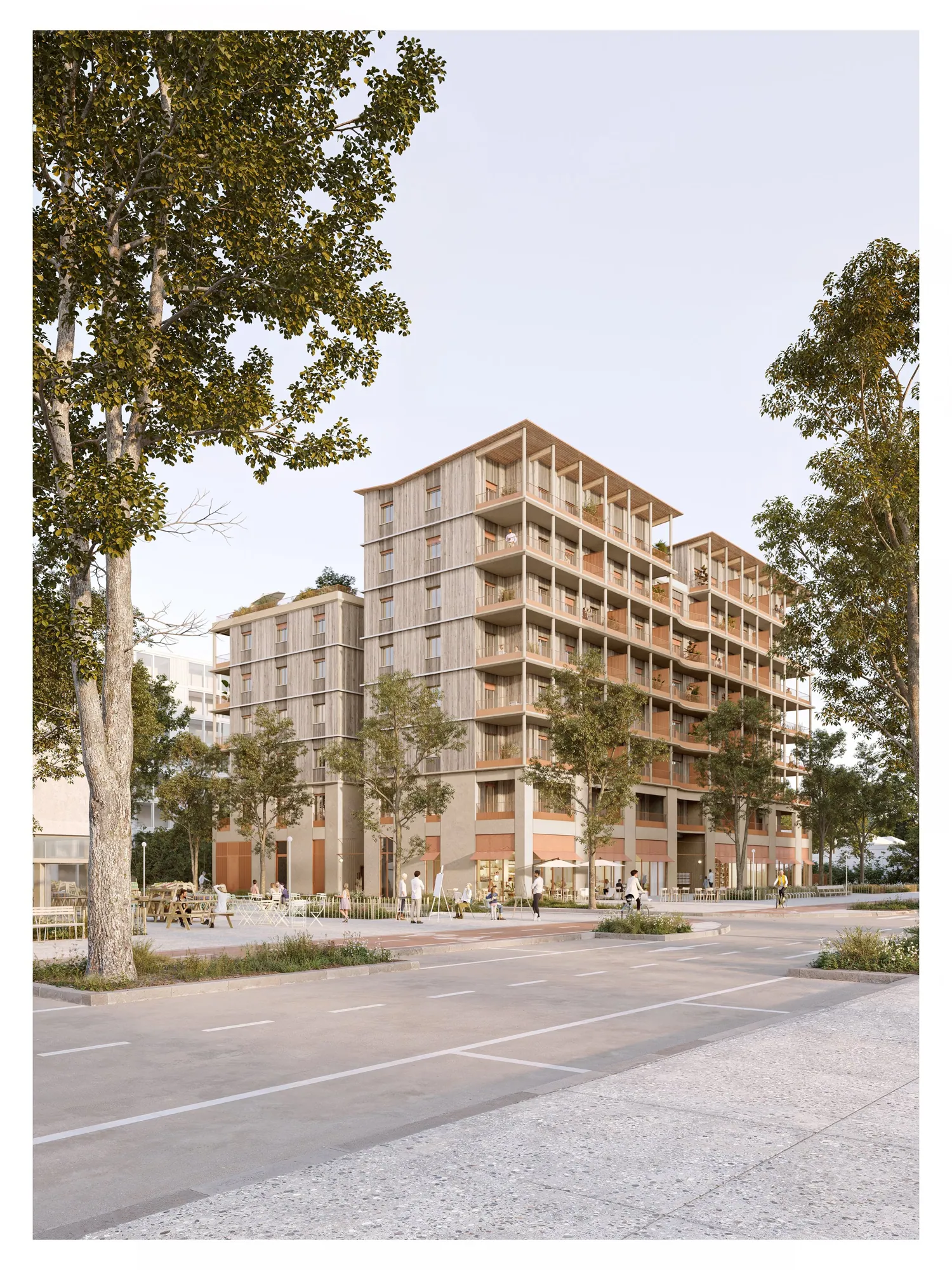 Le Haut Bois vu depuis la rue