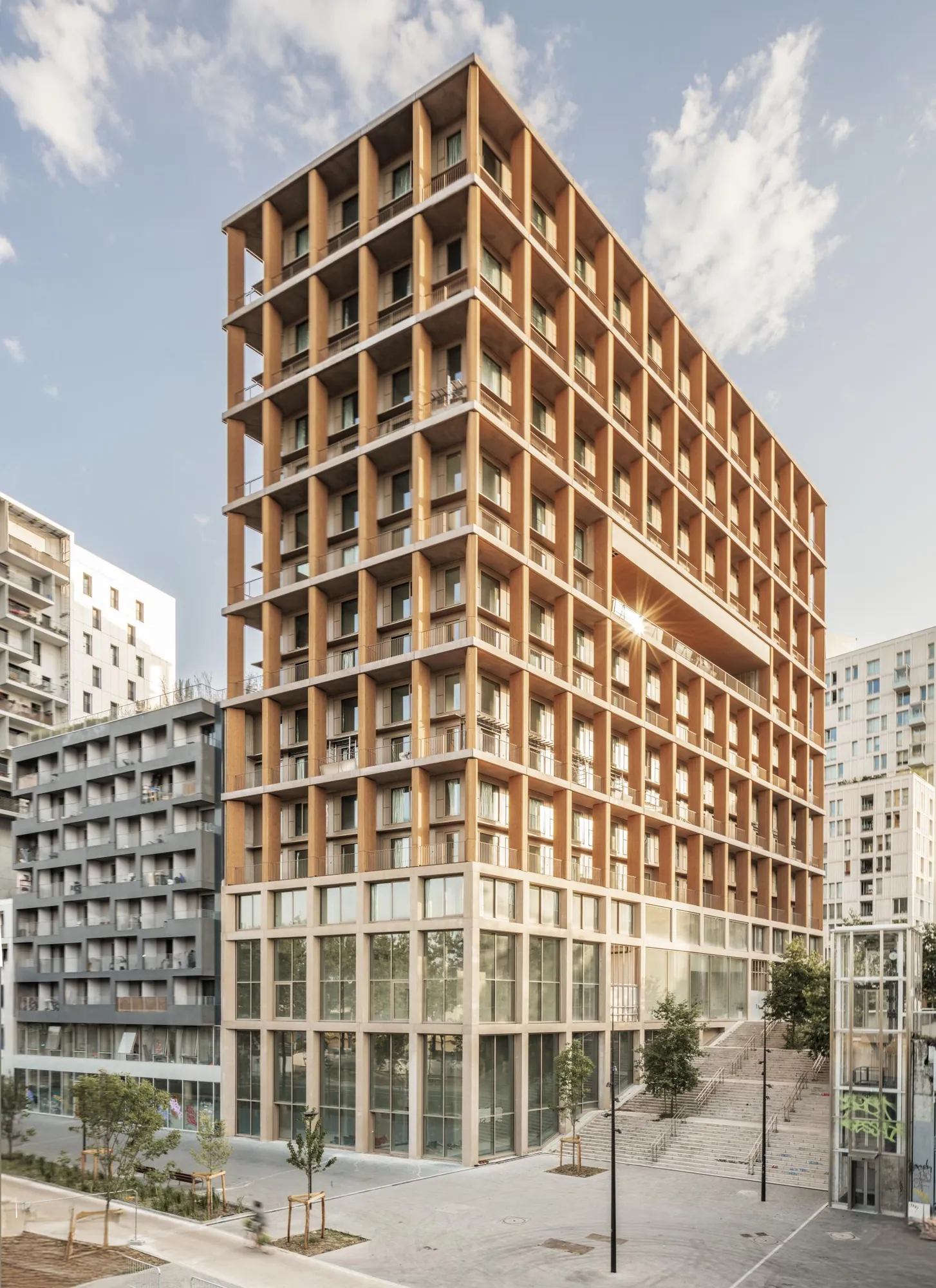 La tour Wood Up, Paris 13e